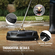 VEVOR Pressure Washer Surface Cleaner Universal 15&quot;, Pressure Washer Attachment 4000 Max PSI with 2 Extension Wand, 1/4&quot; Quick-Connect Connector Power Concrete Cleaner, For Floor Driveway, Patio