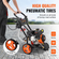 VEVOR Gas Pressure Washer 3950 PSI 10L/min 2,6 GPM with 5 Nozzle set for Cars