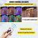 VEVOR Fountain Spillway 36,2x3,2x8,1 ιντσών, Pool Waterfall Fountain 17 Colors Led, Pool Water Fall Kit with Remote, Pool Spillway Consolid Acrylic Pool Waterfall for Garden Pond, Swimming Pool, Square