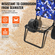 VEVOR Beach Dolly με μεγάλους τροχούς για άμμο, 15,4&quot; x 15,7&quot; Κατάστρωμα φορτίου, με 10&quot; PE συμπαγείς τροχούς, 69LBS χωρητικότητα φόρτωσης Πτυσσόμενο καρότσι άμμου, βαρέως τύπου καρότσι για πικνίκ, κάμπινγκ, ψάρεμα, παραλία, κηπουρική