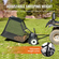 VEVOR Tow-Behind Lawn Sweeper 52 ιντσών Leaf Yard Συλλέκτης 26 cu.ft. Ευκανόνιστος
