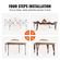 Κιόσκι VEVOR Patio, 11 x 11 FT Pop up κιόσκι για 8-10 άτομα, με κουνουπιέρα, μεταλλικό σκελετό και ύφασμα Oxford 250D με επίστρωση PU, υπαίθριο στέγαστρο για αυλή, γκαζόν, κήπο, κατάστρωμα
