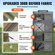 VEVOR Pop Up Gazebo Tent Pop-Up Screen Σκηνή 6 όψεων με κουβούκλιο Πράσινο καταφύγιο