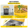 Επιτραπέζιο Hydroponic 3 ταχυτήτων Electric Trimmer Trimmer Reaper με 6 επιπλέον λεπίδες