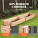 Κρεβάτι VEVOR Raised Garden, 7,9 x 2 x 0,8 ft Ξύλινο κουτί φυτευτήρων, κουτιά φύτευσης εξωτερικού χώρου με ανοιχτή βάση, για καλλιέργεια λουλουδιών/λαχανικών/βοτάνων στην πίσω αυλή/κήπο/αίθριο/μπαλκόνι, Burlywood