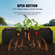 VEVOR Raised Garden Bed, 94,5 x 47,2 x 23,6 ιντσών Γαλβανισμένο μεταλλικό κουτί φυτευτή, κουτιά φύτευσης εξωτερικού χώρου με ανοιχτή βάση, για καλλιέργεια λουλουδιών/λαχανικών/βοτάνων στην πίσω αυλή/κήπο/αυλή/μπαλκόνι, σκούρο γκρι