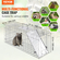 VEVOR Live Animal Cage Trap, 31&quot; x 10&quot; x 12&quot; Humane Cat Trap Γαλβανισμένο Σίδερο, Πτυσσόμενη Παγίδα Ζώων με Λαβή για κουνέλια, αδέσποτες γάτες, σκίουρους, ρακούν, αγριόχοιρους και οπόσουμ