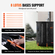 VEVOR Πτυσσόμενο Rain Barrel 66 Gal Rain Catcher με Spigots και κιτ υπερχείλισης