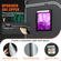 VEVOR 4x4 Grow Tent, 48&#039;&#039; x 48&#039;&#039; x 80&#039;&#039;, High Reflective 2000D Mylar Hydroponic Growing Ten with Observation Window, Tool Bag and Tray Tray for Indoor Indoor Growing Tent