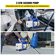 VEVOR 3CFM 1/4HP Περιστροφικό πτερύγιο ψυκτικού Αντλία κενού A/c Αντλία εκκένωσης κενού Αγγλικά R134a 1720 rpm One Stage