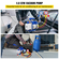 VEVOR AC Vacuum Pump Manifold Gauge Set 4.8 CFM 5PA HVAC Pump Vacuum with Box