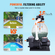 Vevor Sand Filter Pump Above Ground 1,14hp 850w Power 16-inch Sand Filter Tank 18000 L/h Ρυθμός ροής 18000 L/h Σύστημα Αντλίας Πισίνας &amp; Φίλτρα Combo Σετ με βαλβίδα πολλαπλών θυρών 6 κατευθύνσεων και καλάθι φίλτρου, για οικιακές και εμπορικές πισίνες