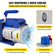 Θάλαμος κενού 5 γαλονιών &amp; 1/4hp 3cfm Μονοβάθμια αντλία κενού για την αφαίρεση αερίων