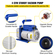 Αντλία κενού VEVOR 2 Gallon Vacuum Chamber Silicone Expoxy Degassing 4CFM 1/3HP