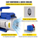 Αντλία κενού VEVOR 2 Gallon Vacuum Chamber Silicone Expoxy Degassing 4CFM 1/3HP