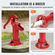 Αντλία VEVOR Antique Well Hand Pitcher Pump, Μέγιστη ανύψωση 25 ποδιών, Χειροκίνητη αντλία νερού από χυτοσίδηρο με εργονομική λαβή G1-5/8&quot; Εύκολη εγκατάσταση, ντεμοντέ για υπαίθρια αυλή στο σπίτι, κήπο με λιμνούλα, κόκκινο