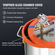 VEVOR 5 Gallon Vacuum Chamber and 3,5 CFM Pump Kit, Tempered Glass Lid Vacuum Chamber Dessing Kit, Μονοβάθμια αντλία κενού με φιάλη λαδιού 250 ml, για σταθεροποίηση ξύλου, απαέρωση σιλικονών, εποξειδικά