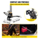 VEVOR 4500 PSI Αντλία πλήρωσης αερίου αέρα 3 σταδίων PCP φόρτισης αναβολέας Αντλία αέρα PCP Υψηλής πίεσης Έξοδος για κύλινδρο οδήγησης αέρα και κύλινδρο PCP, για εξωτερικό αθλητισμό και κυνήγι