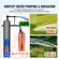 VEVOR Solar Water Pump, 12V DC 96W υποβρύχια αντλία βαθιάς πηγαδιού, μέγιστη ροή 1,6 GPM, Max Head 230 ft, Max Submersion 98,4 ft, Solar Powered Water Pump for Well, Farm Ranch Άρδευση, Ζωοτροφή