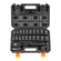 VEVOR 1/2&quot; Drive Impact Socket Set, 23 Piece Socket Set SAE (7/16&quot; -1&quot;)&amp; Metric (13-24mm) 6 Point Cr-V Alloy Steel for Auto Repair with Ratchet Handle Rugged Construction Storage Case
