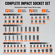 VEVOR Impact Sockets Set 130PCS 6-Point 3/8&quot; &amp; 1/2&quot; Drive Bit Ratchet Tool Kit
