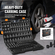 VEVOR Impact Sockets Set 130PCS 6-Point 3/8&quot; &amp; 1/2&quot; Drive Bit Ratchet Tool Kit