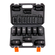 VEVOR 1/2&quot; Drive Impact Socket Set, 9 Piece Deep Socket Set Metric 29-38mm, 6 Point Cr-Mo Alloy Steel for Auto Repair, Ευανάγνωστα σημάδια μεγέθους, στιβαρή κατασκευή, περιλαμβάνει θήκη αποθήκευσης