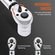 VEVOR Ροπόκλειδο, 1/4-ιντσών Drive Click Torque Wrench 20-200in.lb/3-23n.m, Ρυθμιζόμενο σετ δυναμόκλειδο διπλής κατεύθυνσης, Μηχανικό κιτ ροπόκλειδο ζυγαριών διπλού εύρους με ράβδο επέκτασης προσαρμογέων