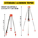 VEVOR Red Rotary Laser Level Self Leveling Measuring Αυτόματη αυτοεπιπεδούμενη στάθμη λέιζερ 360 μοιρών Περιστροφική σάρωση 500m + τρίποδο + 5 μέτρα Προσωπικό