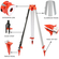 Vevor Rotary Green Laser Kit 500m+1,65m Αλουμινένιο τρίποδο+5m Laser Level Staff