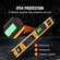 VEVOR Magnetic Torpedo Level, 600mm, Οθόνη με οπίσθιο φωτισμό LED Μηχανικός χάρακας φιαλιδίων φυσαλίδων για 0-360 μοίρες, Εργαλείο επιπέδωσης από κράμα αλουμινίου με αισθητήρα βαρύτητας με παράθυρο προβολής, ανθεκτικό σε κραδασμούς για υδραυλικά, ξύλο