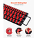 Portable Socket Organizer Set 2PCS 160 Clips Steel Socket Tray Metric/SAE