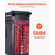 VEVOR Magnetic Socket Organizer Set 3PCS Magnetic Socket Trays Red for SAE