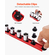 VEVOR Socket Organizer Rail Set 3PCS Aluminum Socket Organizers με 40 κλιπ