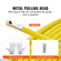 VEVOR Fish Tape Fiberglass, 492 ft, 5/16 in, Duct Rodder Fishtape Wire εξολκέας, ράβδος καλωδίου με βάση από χάλυβα καρούλι, 3 κεφαλές έλξης, εργαλεία ψαρέματος για τοίχους και ηλεκτρικό αγωγό, μη αγώγιμο