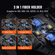 VEVOR Fiber Fusion Splicer 4 Motors, Clad Alignment Fiber Fiber Fusion Splicer Kit με 4&quot; ψηφιακή οθόνη LCD, 3 σε 1 θήκη οπτικών ινών, Auto Focus Optical Fiber Cleaver Kit 9s Spicing 9-25s Θέρμανση