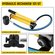 VEVOR 6 Die 10 Ton Hydraulic Knockout Punch 1/2&quot; έως 2&quot; Hand Tool Cutter Driver Kit, Σετ τρυπών κοπής εργαλείων πριονιού ηλεκτρικό μεταλλικό τρυπάνι