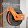 Πτυσσόμενο καρούλι σωλήνα αέρα VEVOR 3/8 IN x 65 FT Hybrid Air Hose Reel Max 300 PSI