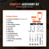 VEVOR Mortising Attachment for Drill Press, 4 Model Drills Set τετράγωνης σμίλης, Still Drill Locator Set Mortise and Tenon Tools with 5 Bushings, for Woodworking Mortising Mortising Tenoning Drilling Machine