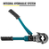 VEVOR Hydraulic Pipe Crimper TH ?16-32mm Pipe Tube Crimper Pipe Crimping Pilers TH Jaws 16-20-25-32mm 12T Hydraulic Crimping Tool for Compound Pipe