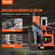 VEVOR Μαγνητικό τρυπάνι 1300W 2922lbf/13000N Φορητό μαγνητικό τρυπάνι τύπου 810RPM