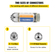 VEVOR 512HZ Sonde 8/5\&quot; and 1/4-20\&quot; Connectors Rigid Drain Locator για εντοπισμό και ανίχνευση μικρών υπονόμων &amp; αγωγών, ασημί