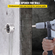 VEVOR Concrete Hole Saw Kit, 1-2/11\&quot;, 1-3/5\&quot;, 2-9/16\&quot;, 3-5/32\&quot;, 3-15/16\&quot; Σετ τρυπανιών SDS Plus &amp; SDS MAX Κόπτης Τοίχων Τρυπών Στέλεχος με Μπέκα 4-1/3\&quot; για σκυρόδεμα, τσιμέντο, πέτρινο τοίχο, Ma