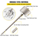 VEVOR Concrete Hole Saw Kit, 1-2/11\&quot;, 1-3/5\&quot;, 2-9/16\&quot;, 3-5/32\&quot;, 3-15/16\&quot; Σετ τρυπανιών SDS Plus &amp; SDS MAX Κόπτης Τοίχων Τρυπών Στέλεχος με Μπέκα 4-1/3\&quot; για σκυρόδεμα, τσιμέντο, πέτρινο τοίχο, Ma
