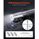VEVOR Sewer Camera 50m Κάμερα Duct 4,3 ιντσών με 6 ρυθμιζόμενα LED Κάρτα 16GB