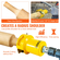 VEVOR Tenon Cutter, 1&quot;/25,4mm &amp; 1,5&quot;/38mm &amp; 2&quot;/50,8mm, Premium κόφτης επίπλων από αλουμίνιο &amp; ατσάλι, με διπλές καμπύλες λεπίδες &amp; βίδες με κουμπιά Home Master Kit, Εμπορικό εργαλείο εκκίνησης για το σπίτι DIY