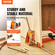 VEVOR Pocket Hole Jig Kit, 34 τμχ Pocket Hole Jig System με 11&quot; C-clamp, Εξάρτημα, Step Drills, κλειδιά, Drill Stop Rings, Square Drive Bits, Toolbox, for DIY Carpentry Projects, Ρυθμιζόμενο