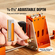 VEVOR Pocket Hole Jig Kit, 34 τμχ Pocket Hole Jig System με 11&quot; C-clamp, Εξάρτημα, Step Drills, κλειδιά, Drill Stop Rings, Square Drive Bits, Toolbox, for DIY Carpentry Projects, Ρυθμιζόμενο