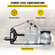 Ταινιοτριβείο VEVOR 2Hp σταθερής ταχύτητας 2 X 82 ιντσών Ιμάντες δίσκου τριβείο με 3 τροχούς λείανσης 110V Πάγκος τριβείο 12 ιντσών Τροχός και επίπεδη βάση εργαλείων για κατασκευή μαχαιριών