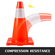 VEVOR 12Pack 18\&quot; Traffic Cones, Safety Road Parking Cones Βάση PVC, Πορτοκαλί Κώνος Κυκλοφορίας με Ανακλαστικά Κολάρα, Κώνοι Κατασκευής Επικίνδυνων για Στάθμευση οικιακής κυκλοφορίας